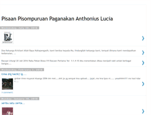 Tablet Screenshot of anthoniuslucialegacy.blogspot.com