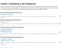 Tablet Screenshot of felipebrazsaudeesegurancadotrabalho.blogspot.com