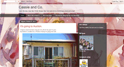Desktop Screenshot of cassieandco.blogspot.com