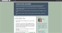 Desktop Screenshot of commonsensej.blogspot.com