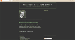 Desktop Screenshot of albertgiraud.blogspot.com