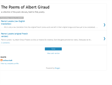 Tablet Screenshot of albertgiraud.blogspot.com