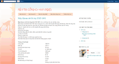 Desktop Screenshot of maythicongcodien.blogspot.com