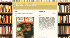 Desktop Screenshot of bluesandsoullibrary.blogspot.com