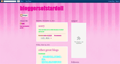 Desktop Screenshot of bloggersofstardoll.blogspot.com