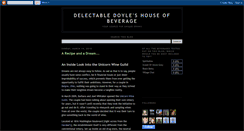 Desktop Screenshot of delectabledoyle.blogspot.com