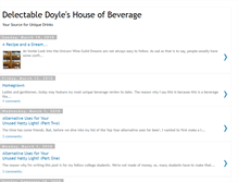 Tablet Screenshot of delectabledoyle.blogspot.com
