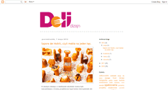 Desktop Screenshot of delidizajn.blogspot.com