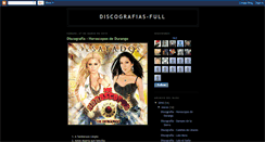 Desktop Screenshot of ft-discografias-full.blogspot.com