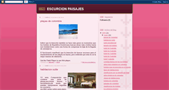 Desktop Screenshot of escurcion-paisajes2010.blogspot.com