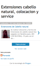 Mobile Screenshot of extensionescabellonatural.blogspot.com