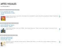 Tablet Screenshot of flamencart-artesvisuales.blogspot.com