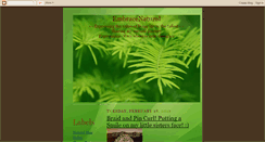 Desktop Screenshot of embracenatural.blogspot.com