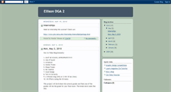 Desktop Screenshot of ellisondga2.blogspot.com