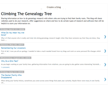 Tablet Screenshot of climbing-the-genealogy-tree.blogspot.com