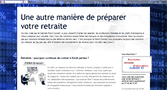 Desktop Screenshot of meilleure-retraite.blogspot.com