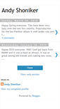 Mobile Screenshot of andyshoniker.blogspot.com
