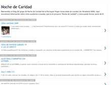 Tablet Screenshot of nochedecaridad.blogspot.com