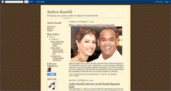 Desktop Screenshot of andrea-kambli.blogspot.com