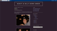 Desktop Screenshot of kandbdownunder.blogspot.com