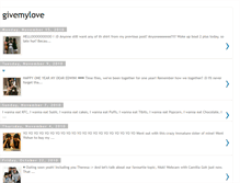Tablet Screenshot of givemelov-e.blogspot.com
