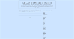 Desktop Screenshot of indianaoutreachservices.blogspot.com
