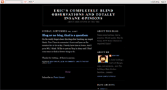Desktop Screenshot of geekyeric.blogspot.com