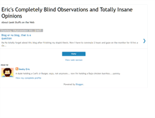 Tablet Screenshot of geekyeric.blogspot.com