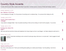 Tablet Screenshot of countrystyleaccents.blogspot.com