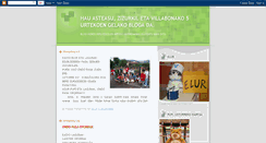 Desktop Screenshot of aitzondopelutxeak.blogspot.com