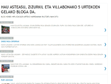 Tablet Screenshot of aitzondopelutxeak.blogspot.com