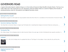 Tablet Screenshot of governorsroad.blogspot.com