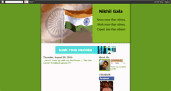 Desktop Screenshot of nikhilgala.blogspot.com