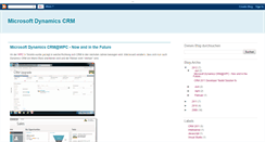 Desktop Screenshot of mscrm4you.blogspot.com