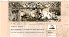 Desktop Screenshot of heritage-eastafrica.blogspot.com