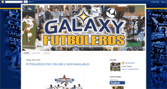 Desktop Screenshot of lagalaxyfutboleros.blogspot.com