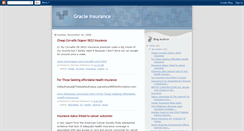 Desktop Screenshot of gracieinsurance.blogspot.com