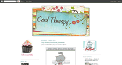 Desktop Screenshot of cardcrafttherapy.blogspot.com