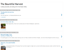 Tablet Screenshot of bountifuleating.blogspot.com