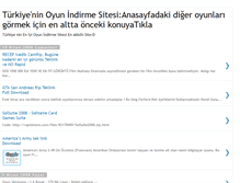 Tablet Screenshot of oyun-indirici.blogspot.com