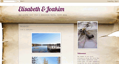 Desktop Screenshot of elisabethjoakim.blogspot.com