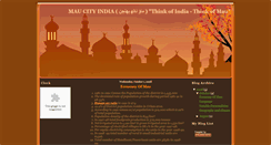 Desktop Screenshot of maucityindia.blogspot.com