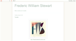 Desktop Screenshot of fredericstewart.blogspot.com