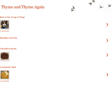 Tablet Screenshot of mandithymeandthymeagain.blogspot.com