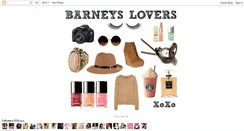 Desktop Screenshot of barneyslovers.blogspot.com