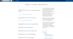 Desktop Screenshot of benreading.blogspot.com