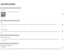 Tablet Screenshot of jewellerytalks.blogspot.com