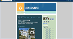 Desktop Screenshot of matlab-tutorial-mathworks.blogspot.com