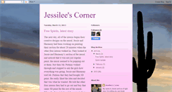 Desktop Screenshot of jessileescorner.blogspot.com