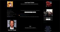 Desktop Screenshot of last-stand-movie-trailer.blogspot.com